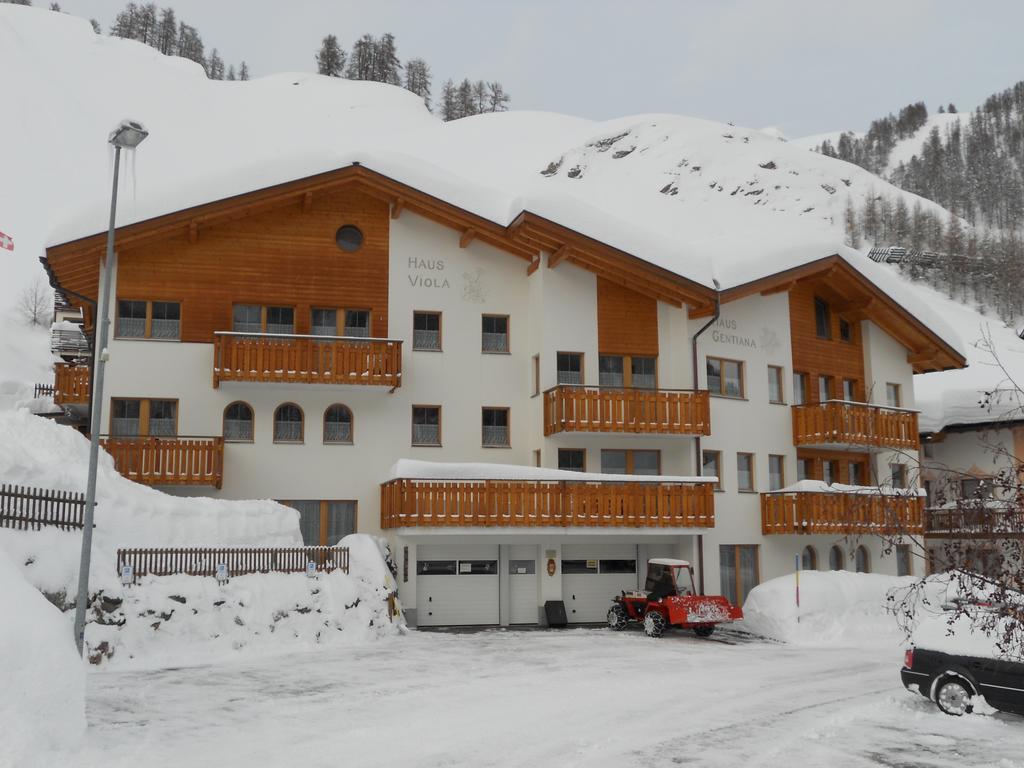 Apartamento Haus Gentiana Samnaun Exterior foto